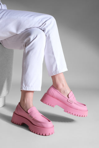 Kadın Loafer  Günlük Ayakkabı Tumles - Pembe